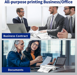 100 Sheets A4 Thermal Paper Printing Paper 210x30mm Suitable For A4 Wireless Bluetooth Thermal Printer Fax Machine Paper