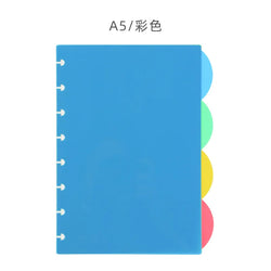 A4A5B6B5 Divider Page Index Page Category Page Index Loose-leaf Book Sub-page Divider Hand Account Divider Page for Notebook