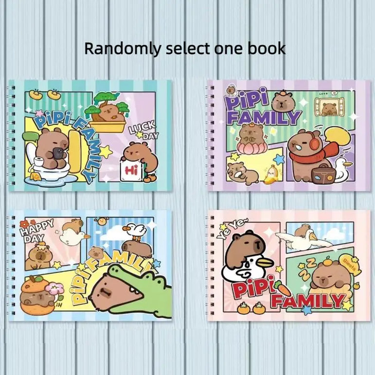 50Sheets/book Bobbie Good Coloring Book Educational Doodle Books For Adults Teens Students Stationery Children's Gifts Random