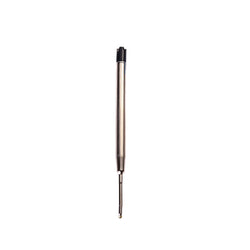10pcs Black Ballpoint Pen Ink Refills Fine Point Medium For Parker Style Replace