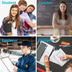 HOMESTEC A4 Reusable Erasable Notebook With Pen&Cloth Microwave Heating Waterproof Notepad Office School Smart Notebook