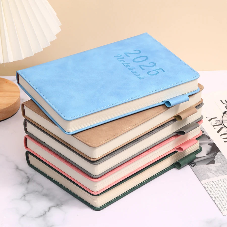 2025 Schedule, Planner, Daily Planner, Calendar, Notepad, Self-Discipline Punch Book, Notebook, Diary, Gifts, Suitable for Work