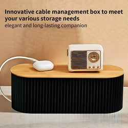Cable Storage Organizer Wire Storage Cable Holder Outlet Hider Cord Organizer Extension Hiders Concealer Tidy Desktop Management
