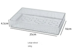 Unlimited Desk Drawer Organizers Set Plastic Bathroom Storage Makeup Organizer Clear Transparent Storage Box Bins
