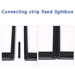 4K ultra clear ultra-thin advertising board LED lightbox, LED menu board, LED advertising poster display screen