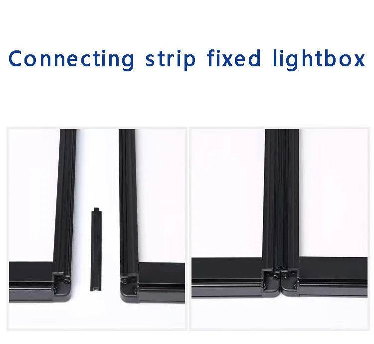4K ultra clear ultra-thin advertising board LED lightbox, LED menu board, LED advertising poster display screen