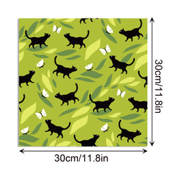 24pcs 30*30cm lovely Cat Scrapbook Craft Paper DIY Craft Paper Art Background Paper Origami Card Making Photo Album Decoration