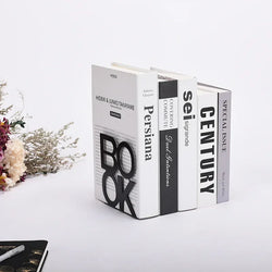 1Pcs Bookend Book Stand Support Sample Bookend Iron Desktop Art Non Slip Rack Shelf Holder School Stationery Office Accessories