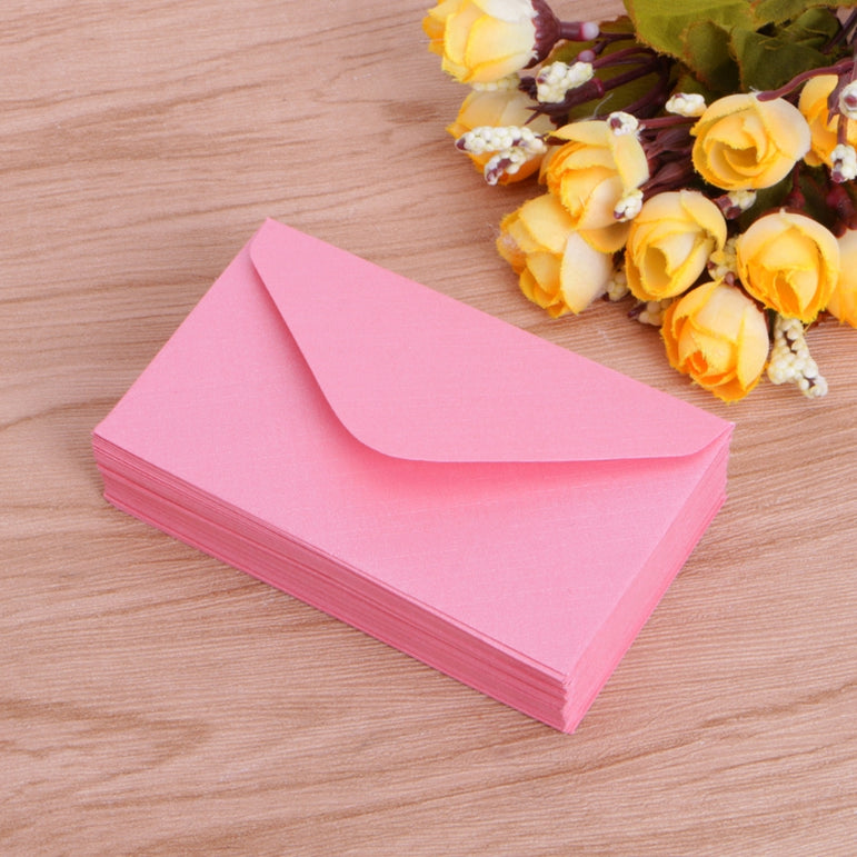 50 Sheets Colorful Envelopes Set for A6 Papers Wedding Invitation Letter Stationery Paper Bag Wedding Gift Paper Bag