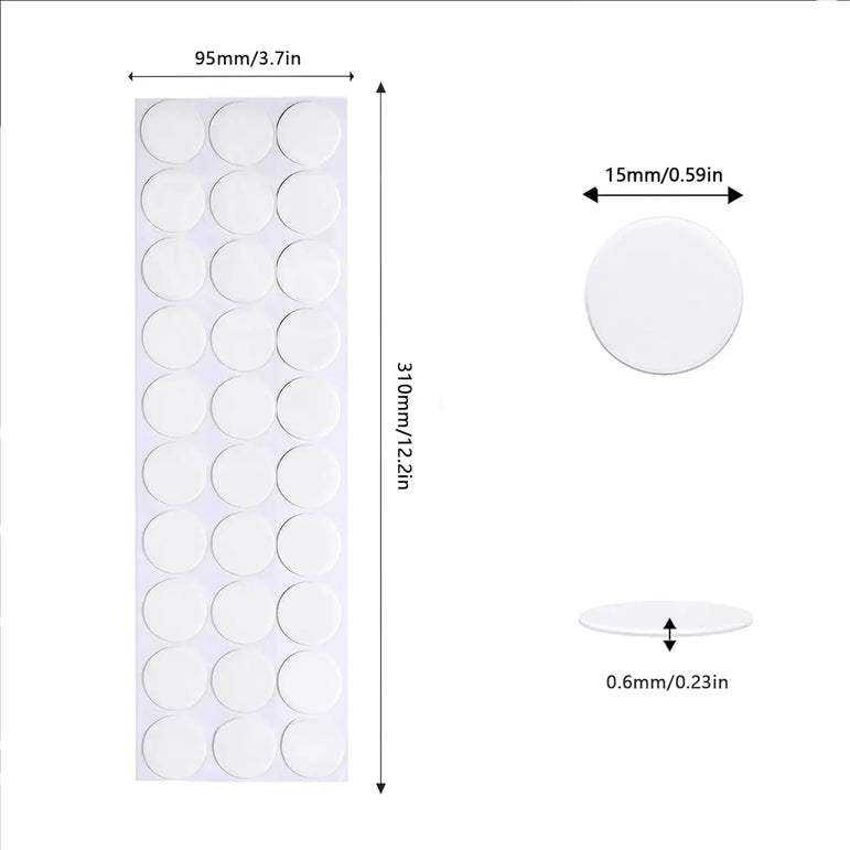 Adhesive Stick dots Two-Sided Sided Mounting Putty Stick Tack for Wall Hanging Crafts Balloons Festival Party Decorations