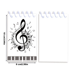 16pcs Football Mermaid Animals Mini Spiral Pocket Notebooks Memo Pad Coil Booklet Notepads For Kids Gifts Party School Diaries