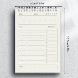 Daily Planner List Tasks Mportant Time Management And Meal Plan Efficiently Organize And Prioritize Boost Your Productivity