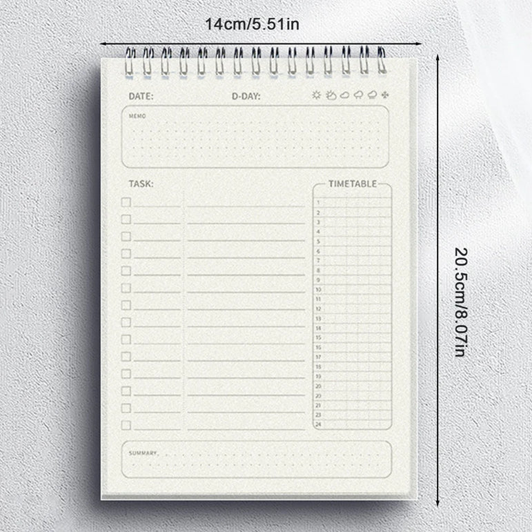 Daily Planner List Tasks Mportant Time Management And Meal Plan Efficiently Organize And Prioritize Boost Your Productivity