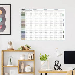 2025 Calendar Planner Sheet Large Wall Calendar To Do List Yearly Planner Target List Schedule Organizer Office Supplies