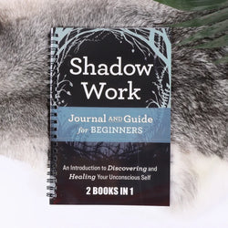 Self-help personal growth notebook: a daily writing guide to integrating and transcending the shadow, spiral bound soft cover