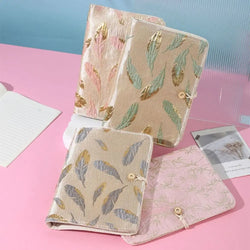 No Inner Page A5/A6 Loose-leaf Book Cover Creative INS Mini Budget Binder Cover 6 Rings 3D Notebook Cover Planner