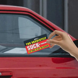 50Pcs Bad Parking Cards You Absolutely Suck At Parking Cards, Bad Parking Cards Parking Violation Tickets Funny Hilarious Prank