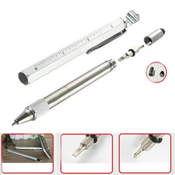 Engineering Pen Metal Heavy Duty Multi Use Pen Multifunction Tool Pen Cool Portable Gadgets For Travel Camping Outdoor