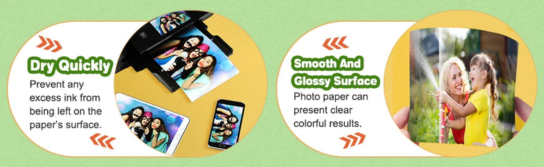 A3 Photo Paper, Waterproof Glossy for Photo Paper，Waterproof Embossed Card Paper Inkjet Photo Paper