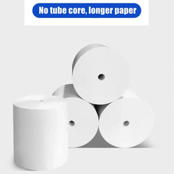 Thermal Paper 57x30mm POS Printer Blue Font 10 Rolls Mini Mobile Bluetooth Cash Register Roll Paper Bill Receipt Printing Paper