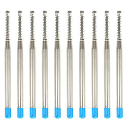 10pcs Ink Pen Point Refill Ballpoint 1mm Medium G2 Refills with Spring