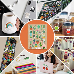 HTVRONT 20 Pcs Sublimation Paper White Waterproof Thermal Transfer Papers For Inkjet Printer DIY T Shirt Clothes Bag Cup Ceramic