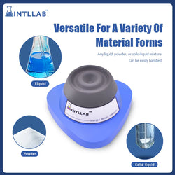 INTLLAB Mini Vortex Mixer Shaker Laboratory Tattoo Pigment Nail Polish Liquid Ink Mixer
