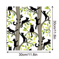 24pcs 30*30cm lovely Cat Scrapbook Craft Paper DIY Craft Paper Art Background Paper Origami Card Making Photo Album Decoration