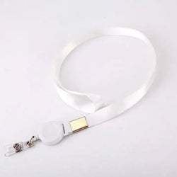 Aluminum Alloy Card Holder Retractable Badge Reel Employee Staff Name ID Work Card Holder Business Supplies