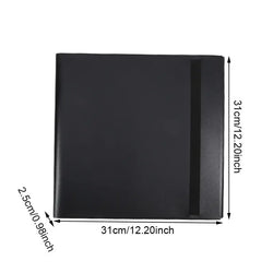 Trading Card Collector Holder 4/9/12-Pocket Binder Portable Storage Case Suitable for Game Cards Baseball Football Cards