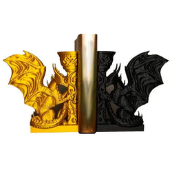 Whimsical Dragon Bookends Dragon Book End 3D Printed Animal Dragon Book Stopper A Must-Have For Fantasy Lovers Bookshelf Decor