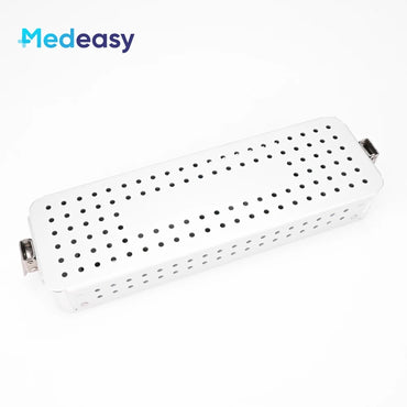 Rigid Endoscope Sterilizing Container Aluminium ENT Endoscopy Sterilization Tray Disinfection Box Case for Medical Instruments