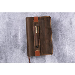 Personalized Leather cover for bible KJV , Custom leather holy bible book case cover christian gifts for men women Z04-LBBC05S