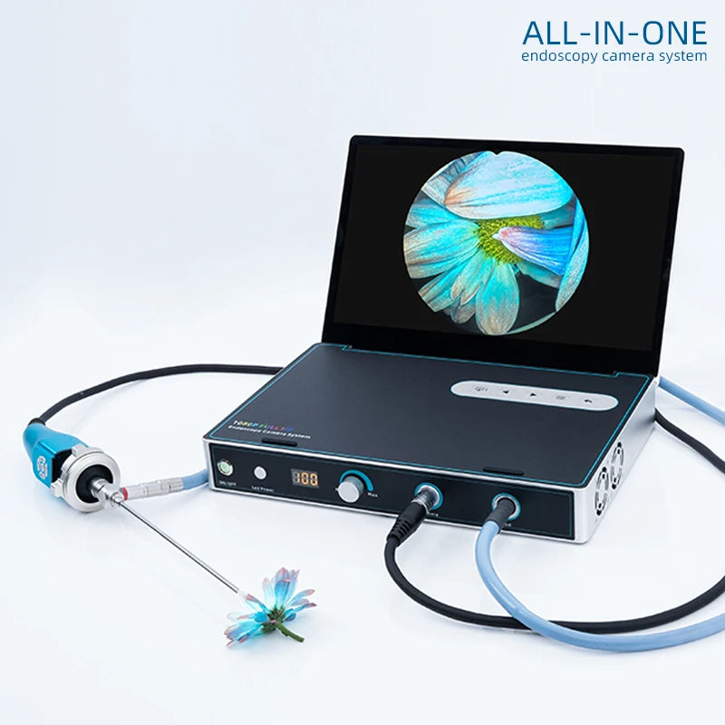 Portable Medical Endoscope Camera System 1080P Full HD Endoscopy Camera With LED Light Source For ENT Nasal Veterinary Surgery