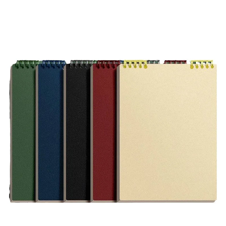 Top Spiral Notebook Horizontal Line 60 Sheets College Spiral Notepad Left-Handed Notebooks for Work School Office Business