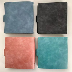 Large Capacity 5inch 2rings Seed Organizer Binder Insertable PU Leather Album for Seed Storage,Gardening Journal,Plant Envelopes