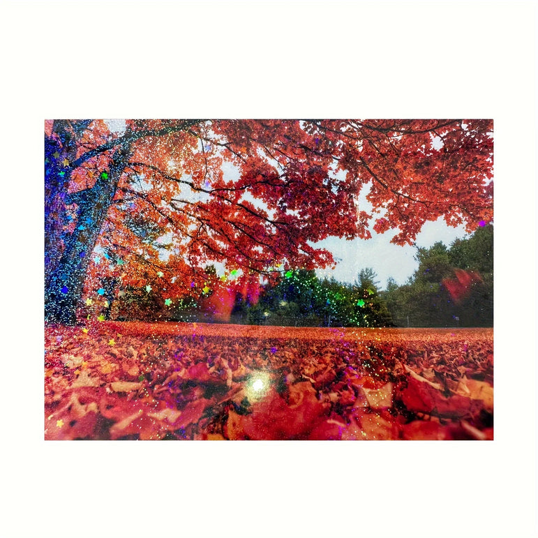 20 Sheets A4 Holographic Sand Star Cold Lamination Film 8.3×11.7 Inch Clear Self-Adhesive Vinyl Sticker Paper Waterproof Film