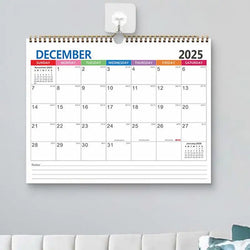 2025-2026 Calendar Wall Calendar Large Block 18 Month 2025 Calendar Annual Yearly Planner With Dates & Notes Jan 2025-Jun 2026