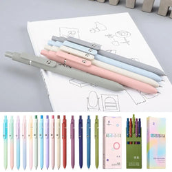 5 Pack 0.5mm Black Ink Pen Fine Tip Smooth Writing Used for Diary Notes Cute Office Study Supplies Gifts for Women Men