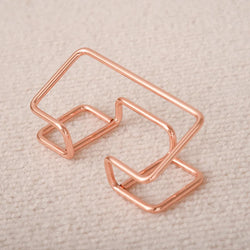 Bview Art Simple fashion display organizer card box iron line business card holder business card holder creative metal