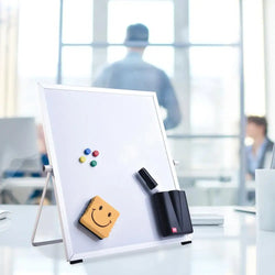 2022 New Magnetic Dry Erase Whiteboard Set with Stand Smooth Durable Board White Set for Online Lessons Office