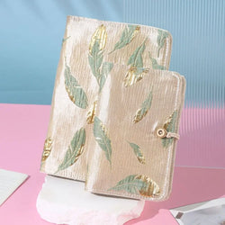 No Inner Page A5/A6 Loose-leaf Book Cover Creative INS Mini Budget Binder Cover 6 Rings 3D Notebook Cover Planner