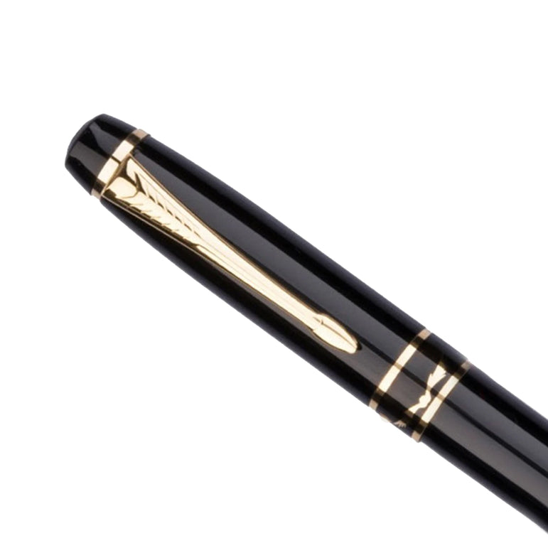 Metal Hero 1501 Fountain Pen iridium F 0.5mm nibs black Rotary ink suction for writing Business office school supplies Gifts pen