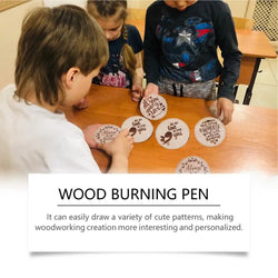 Wood Burning Pen 3 Pieces Wood Markers Wood Burning Tool Wood Burning Kit Wood Stain Markers For Christmas New Year Family
