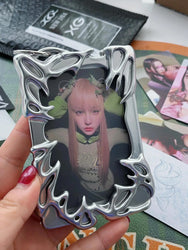 Electroplating Card Storage Cover Kpop Star Card Storage Personalized Fashion Accessories Decoration Office Study Supplies