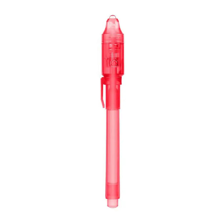 7pcs UV Light Pen Invisible Magic Pencil Secret Fluorescent Pen For Writing Pad Kids Child Drawing Painting Board Safety To Use