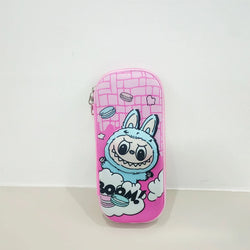 Kawaii 3D multiple anime EVA large-capacity waterproof lightweight student pencil cases, school supplies and stationery bags