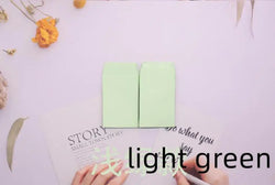 20pc Small 6x9cm Gule Stick Paper Letter Pocket Envelops for Cash Coin Mini Paper Envelopes Bag Small Business Supplies Red
