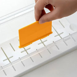 Clear Plastic Compartmentalized Organizer Box Holds 550+ Game Cards Storage Box