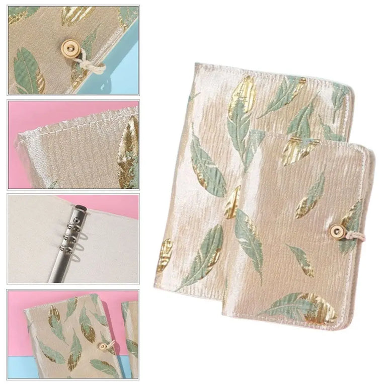 No Inner Page A5/A6 Loose-leaf Book Cover Creative INS Mini Budget Binder Cover 6 Rings 3D Notebook Cover Planner